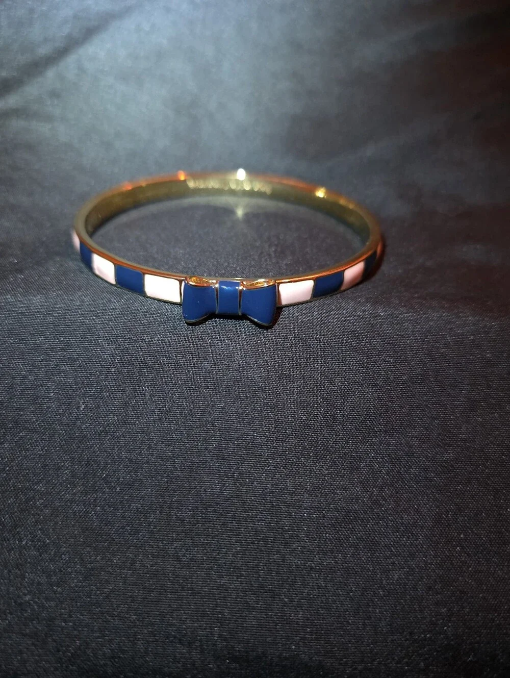 Kate ♠️ Spade Take A Bow Pink/Navy Blue